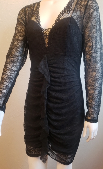 Guess Black Lace Dress - Picture 2 of 8
